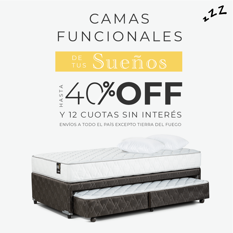 Camas, Colchones, Sommiers, Muebles y más | Rosen Argentina